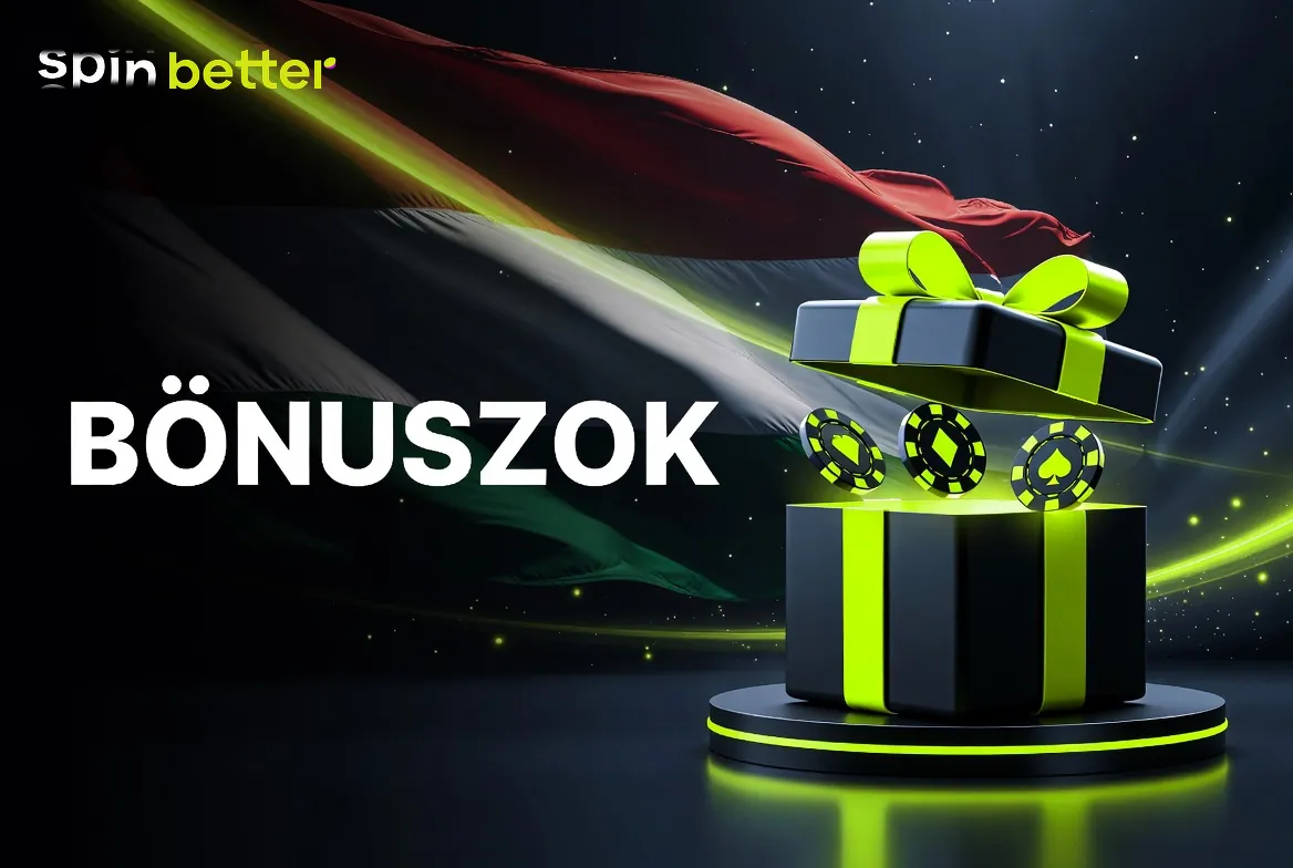 SpinBetter bonus áttekintő oldal a négylépcsős üdvözlő csomaggal