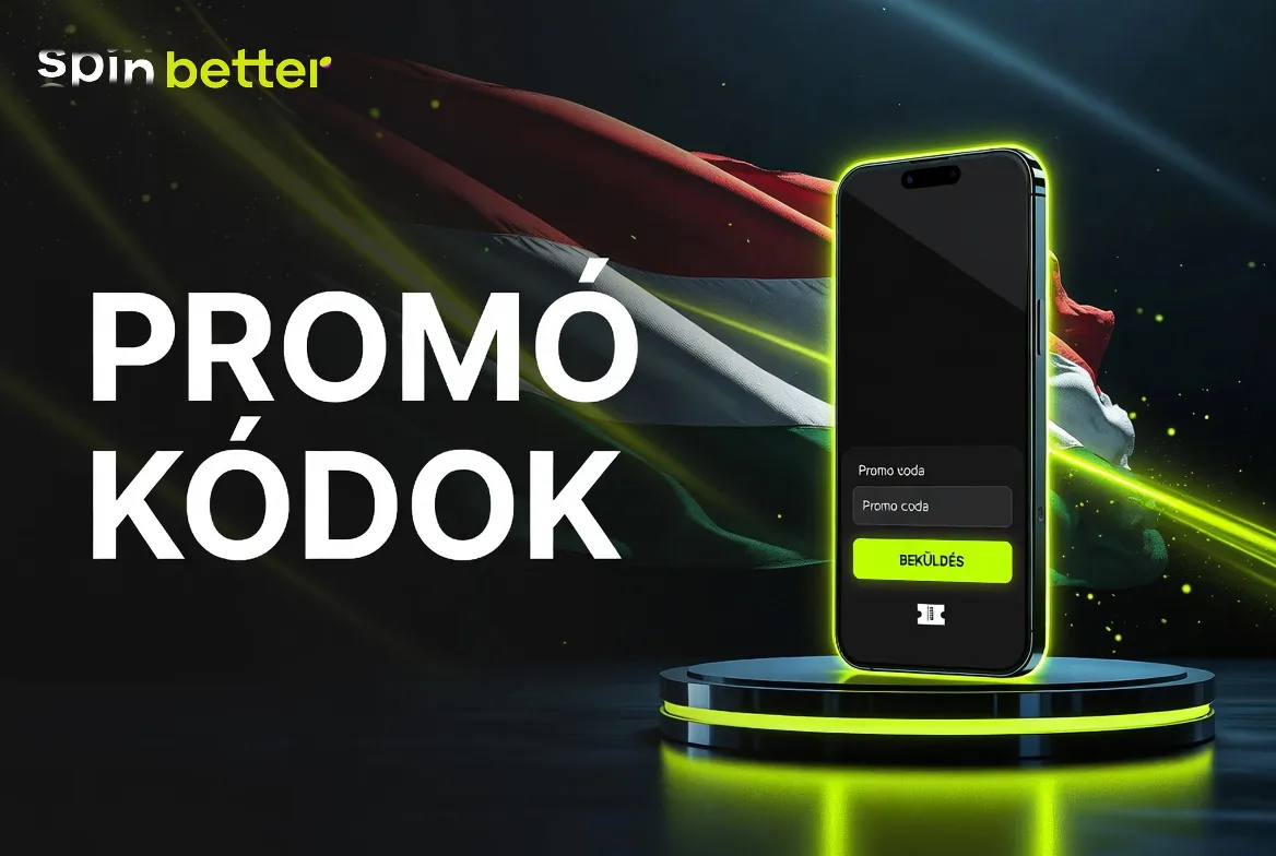 SpinBetter promo code mező a számlanyitási űrlapon