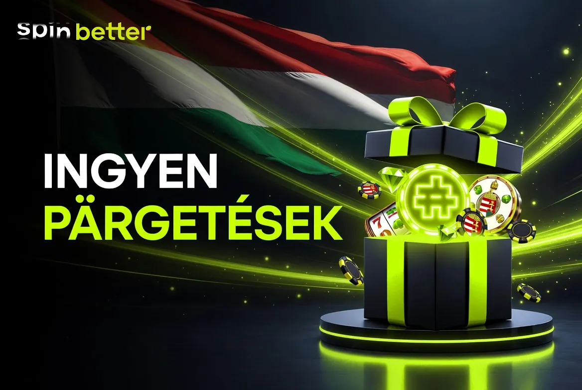 SpinBetter free spins jóváírása a nyerőgépes szekcióban